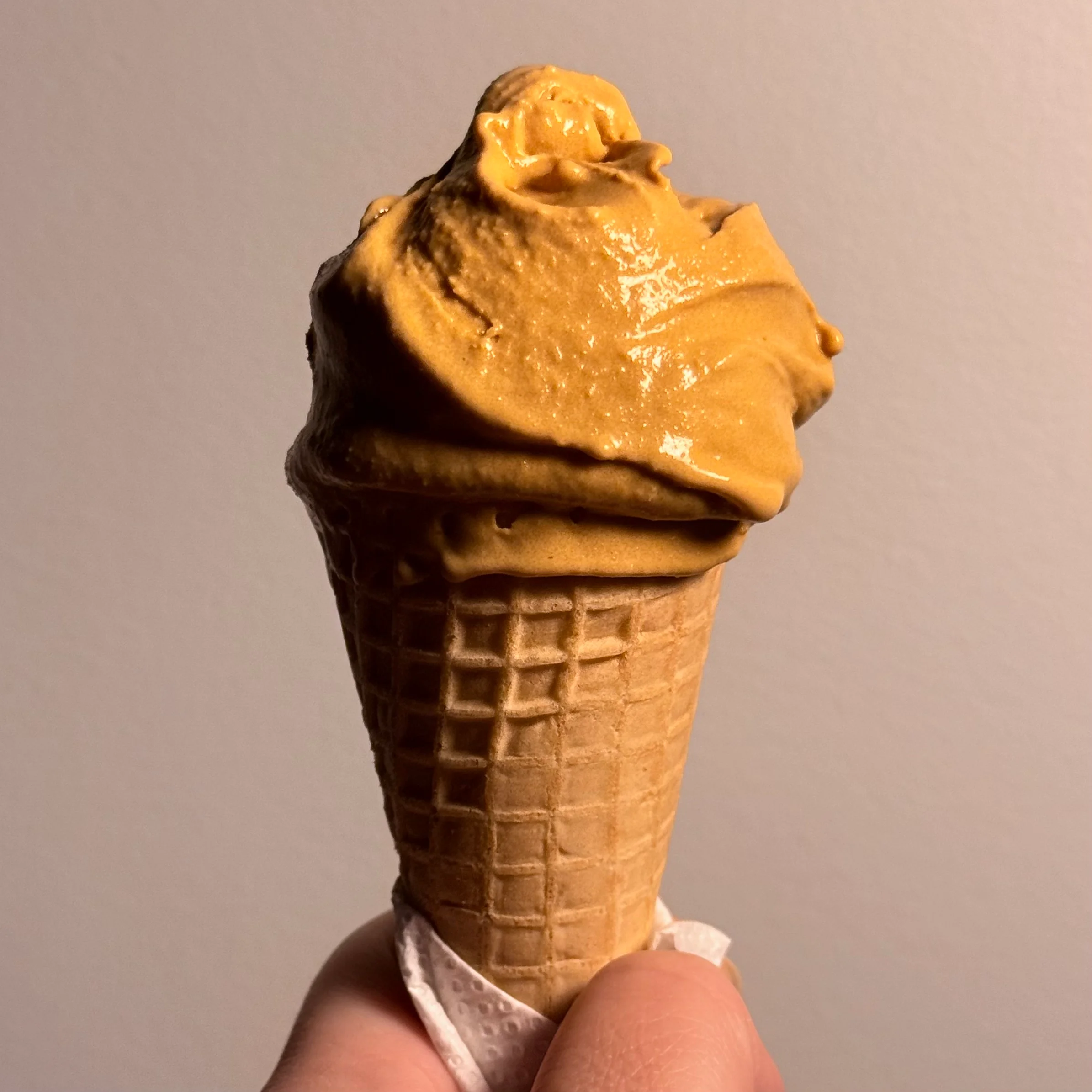 Gelato de pistache sem açúcar